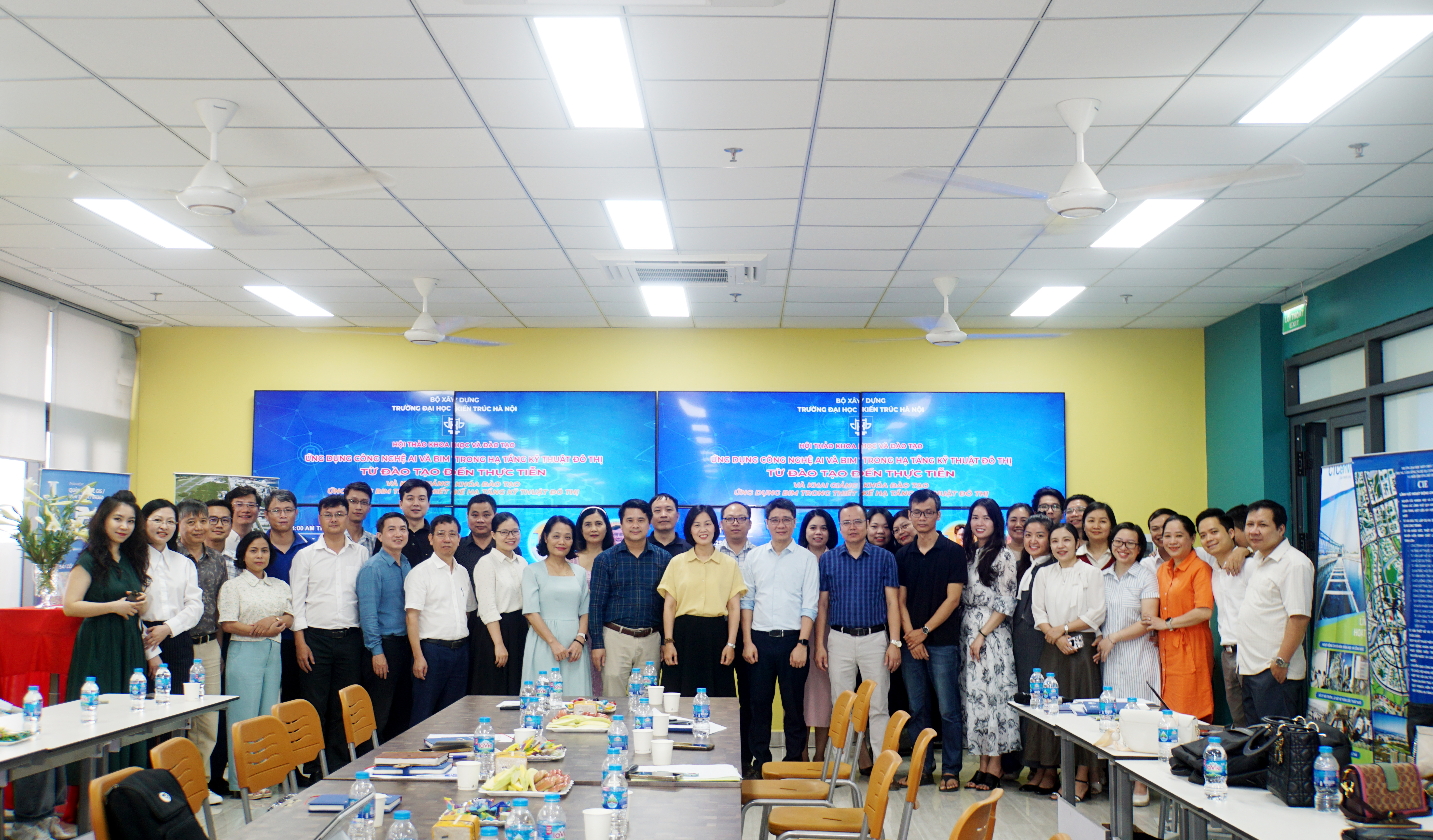 Hội thảo “Ứng dụng công nghệ AI và BIM trong Hạ tầng kỹ thuật đô thị từ đào tạo đến thực tiễn” và khai giảng khóa đào tạo ứng dụng BIM trong thiết kế hạ tầng kỹ thuật đô thị